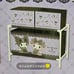 Sanrio My Melody Kuromi Midnight Merokuro 2-Tier Storage Shelf