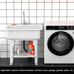 Freestanding Plastic Laundry Sink with Washboard, W31 x D22 x H31.5(Ks105)