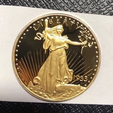 24K Gold Plated 1933 Silver Double Eagle