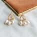 Julie Vos Gold Aquitaine Pearl Drop Earrings