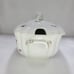 Antique A.K. Carlsbad Austria Tureen & Lid with Purple Flowers 1800s
