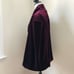 Free People Ever After Velvet Cape Wine (OS)