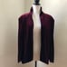 Free People Ever After Velvet Cape Wine (OS)