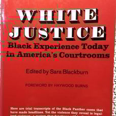 White Justice Black Experience Today In America's Courtrooms