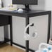 Computer Desk Home Office Desk Writing Table Study Workstation with Shelf