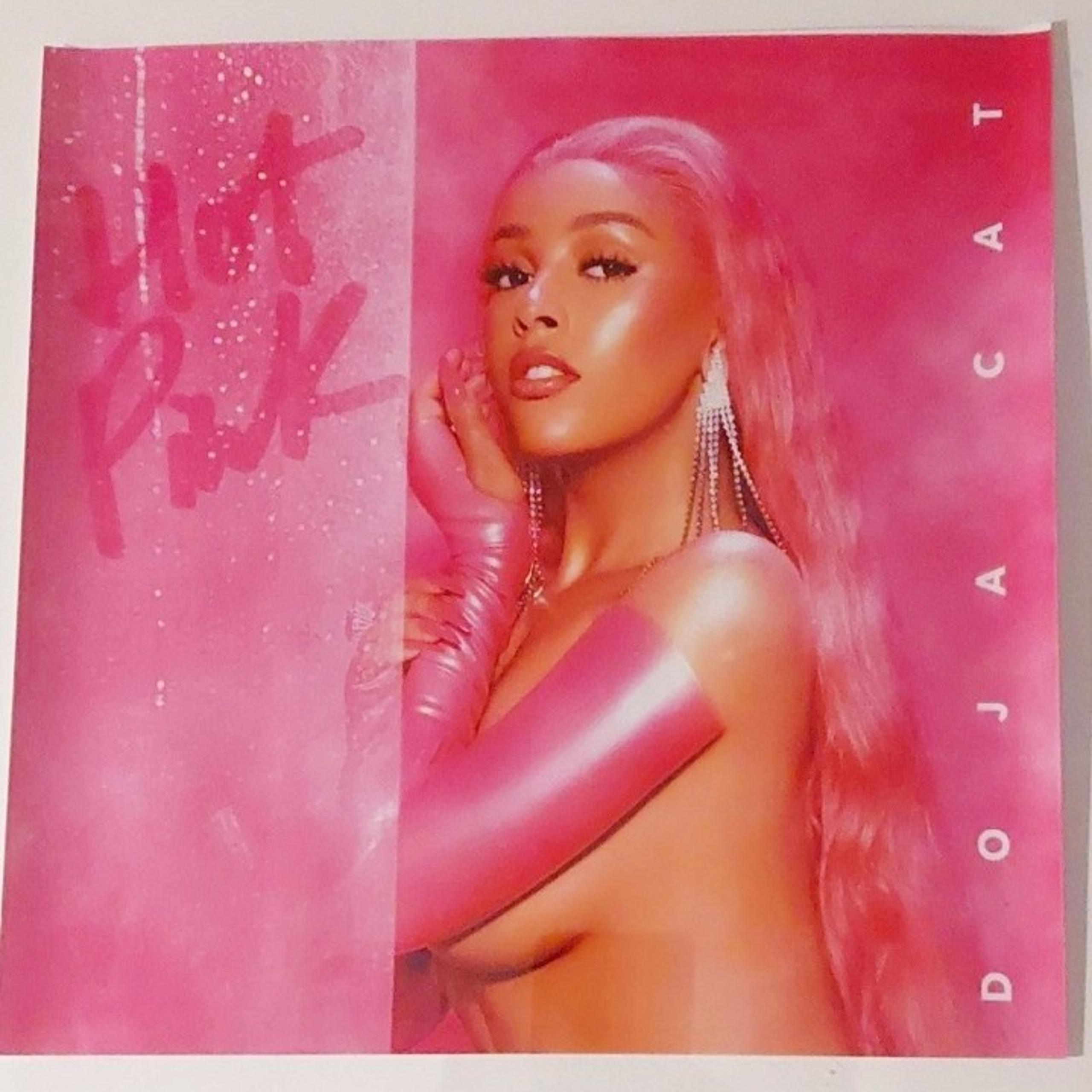 Doja Cat Hot Pink Poster Print Wall Decoration. UNFRAME. 12 x 12inches