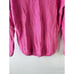 Polo Ralph Lauren Womens Medium Lighweight Cotton Oversized V Neck Sweater Pink