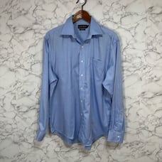 Lauren Ralph Lauren Men’s Shirt sz 16.5-34/35 Non Iron Button Down #F278