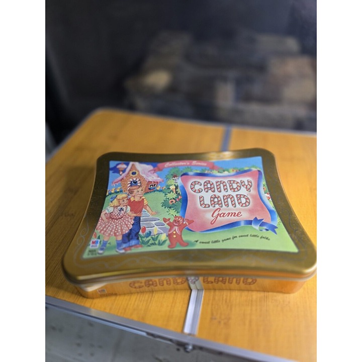 Vintage Candy Land board Game 2003 tin box collector's series Milton Bradley