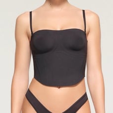 Skims Bonded Corset Group Crop Corset - Size S