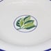 Dansk Made in Italy Large Pasta Bowls – Blue Rim with Leaf Motif (Set of 2)