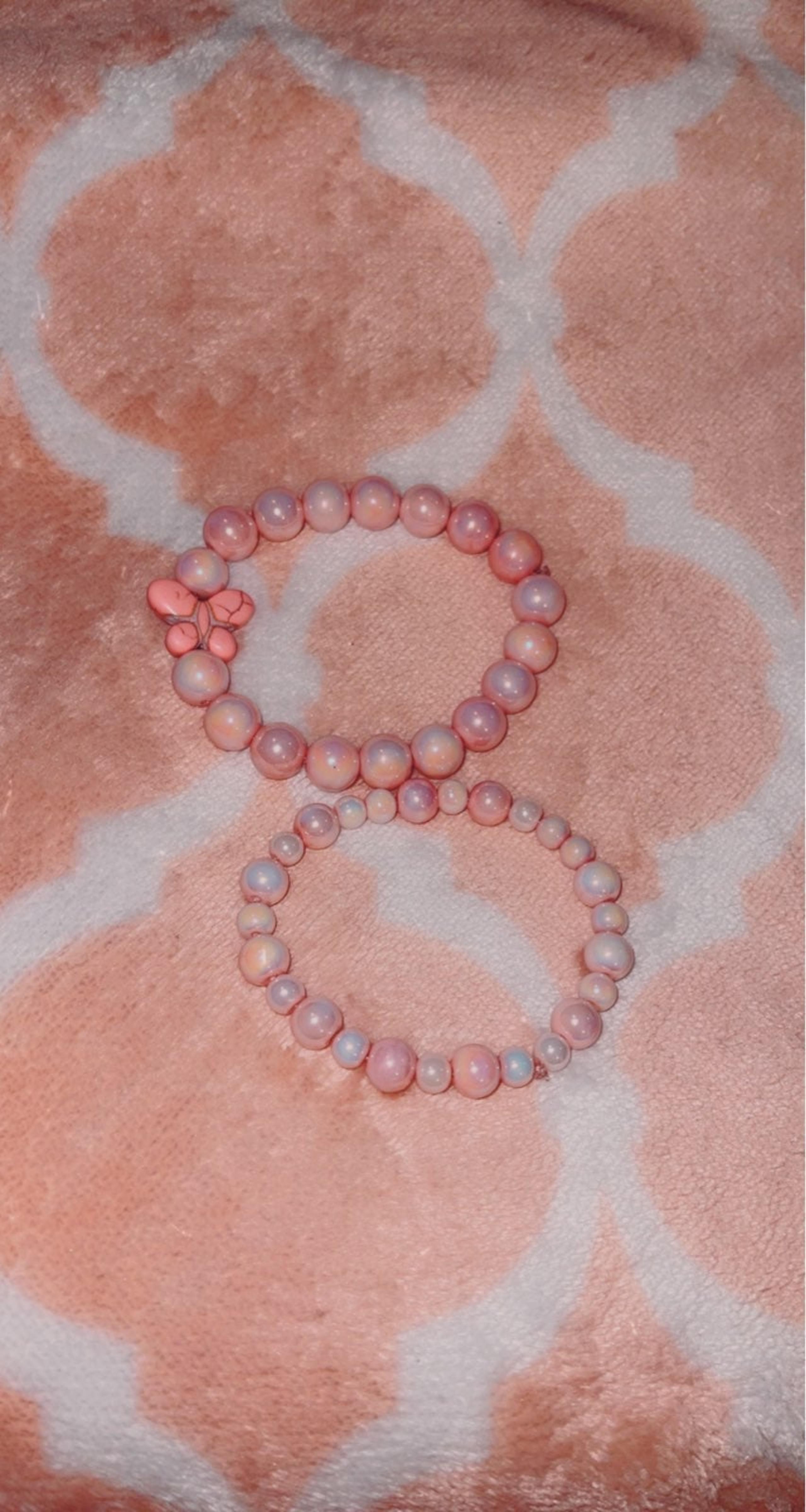 Handmade Bracelet- Pearlescent Butterfly