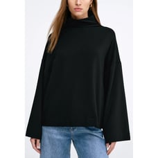 NWT Marcella Amanda Sweatshirt - Black-Size XS