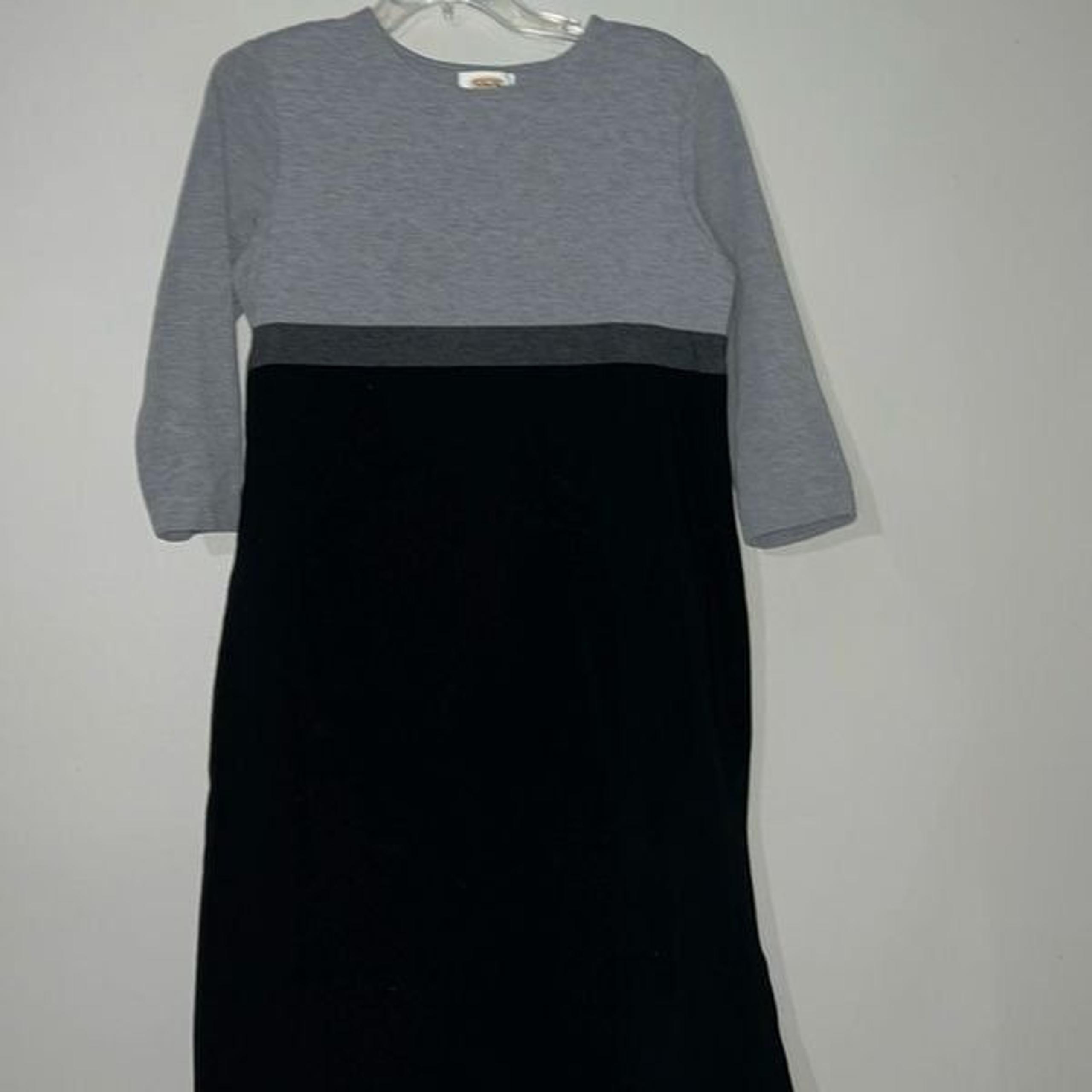 Talbots Midi color-block knit sheath dress