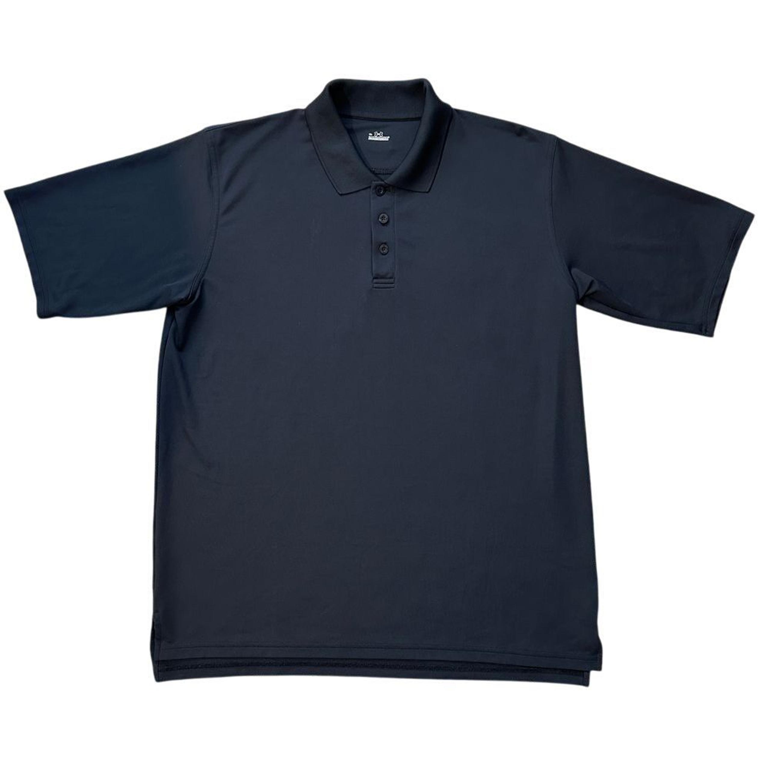 Under Armour Performance Golf Polo Shirt Athletic Moisture Wicking Black Mens XL