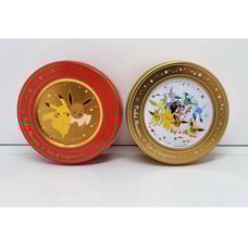 RARE Official Pokemon metal cookies box tin can Limited edition Eevee Evolutions