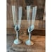 VINTAGE ARTHUR COURT CHAMPAGNE FLUTES Set 1986 glasses wedding anniversary