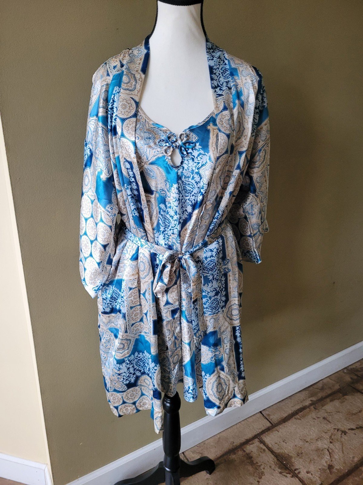 Inner Most 2 Piece Set Robe & Babydoll M Stunning
