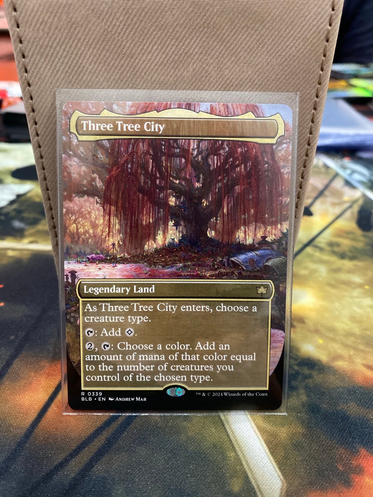 Three Tree City (#337) (Borderless) | Bloomburrow - Variants