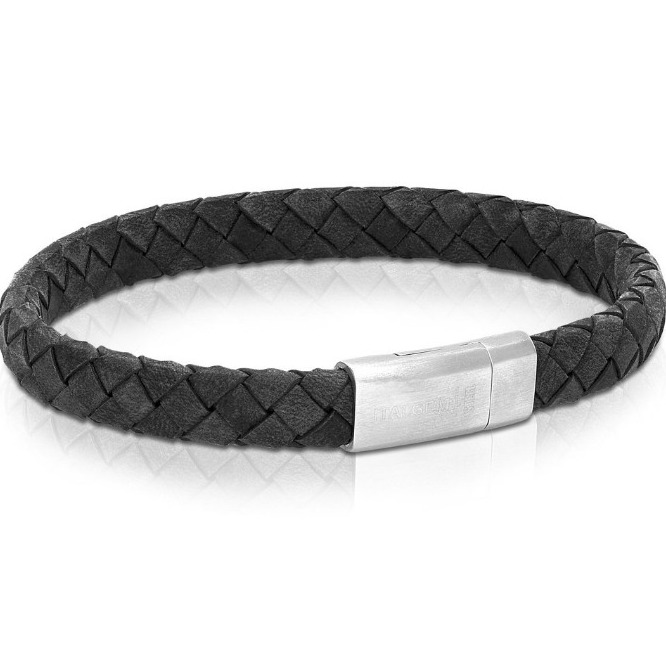 ITALGEM STEEL Men Steel,Leather Bracelet