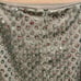 Mestiza New York Blue Sequin Floral Beaded Midi Skirt Size 6 New With Tag RARE