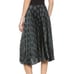 Theory Zeyn Pleated Dotted Chiffon Skirt Size Large