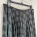 Theory Zeyn Pleated Dotted Chiffon Skirt Size Large