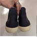 Rothy's slip on knit blue Chelsea boot sz 7.5