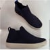 Rothy's slip on knit blue Chelsea boot sz 7.5
