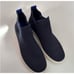 Rothy's slip on knit blue Chelsea boot sz 7.5