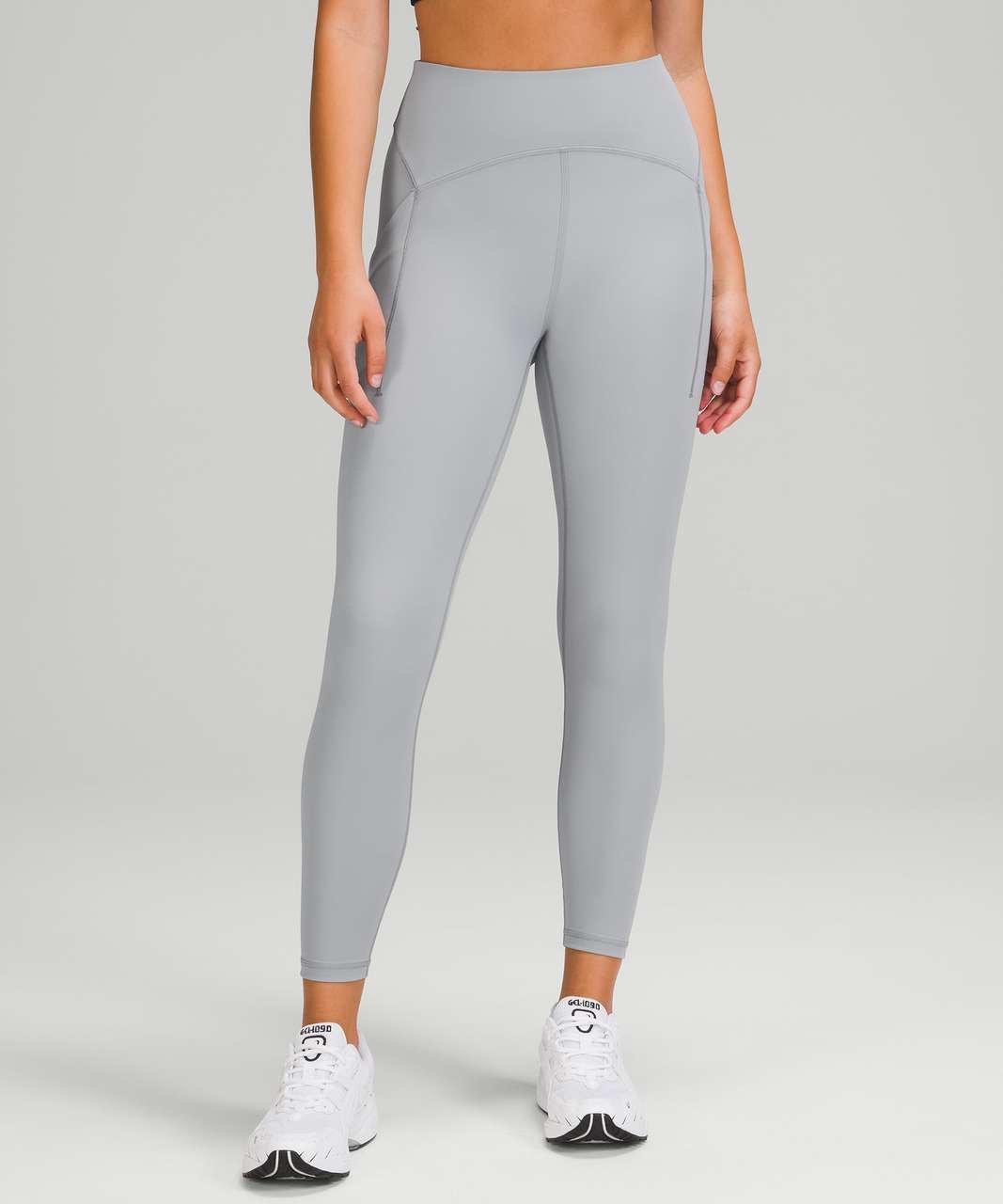 Lululemon Power Thru High-Rise Tight 25 Rhino Grey Size :4