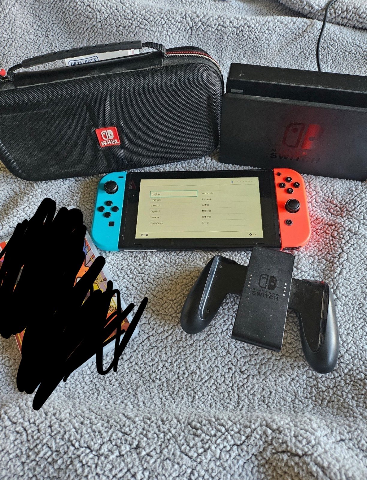 nintendo switch console & bundle