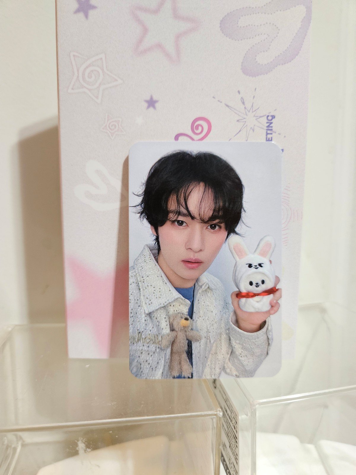 Stray Kids SKZ 5’CLOCK 5th Fanmeeting Acrylic Photocard Stand POB - Lee Know