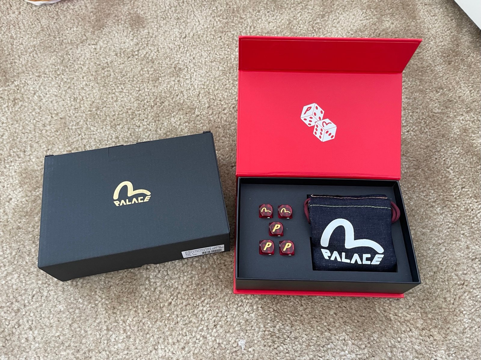 Palace x Evisu Dice Set