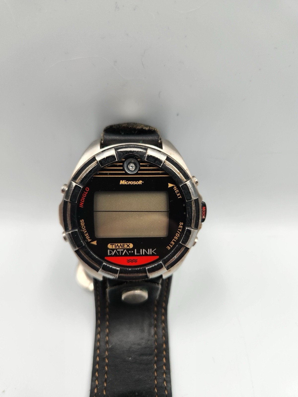 Vintage Timex Microsoft Data Link 150 Digital Watch Men 1994s Needs Battery