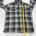 L.L. Bean Hooded Fleece Lined Plaid Flannel Button Front Men's XL Shacket Jacket