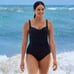 NWT Trimshaper Womens One Piece Swimsuit 18