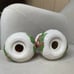 Vintage Mushroom Salt and Pepper shaker Set MCM Home Decor Retro Large
