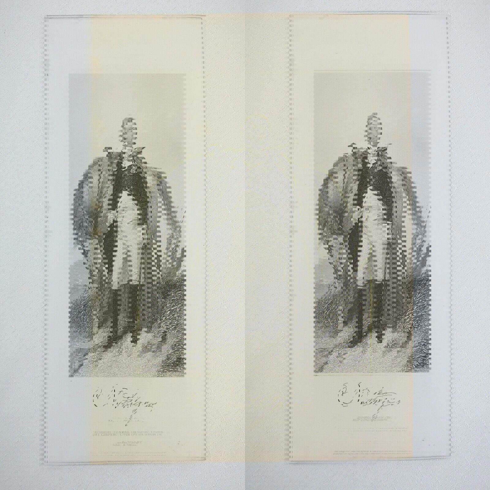 Major General Nathanael Greene 1862 Steel Engraving Print Revolutionary War