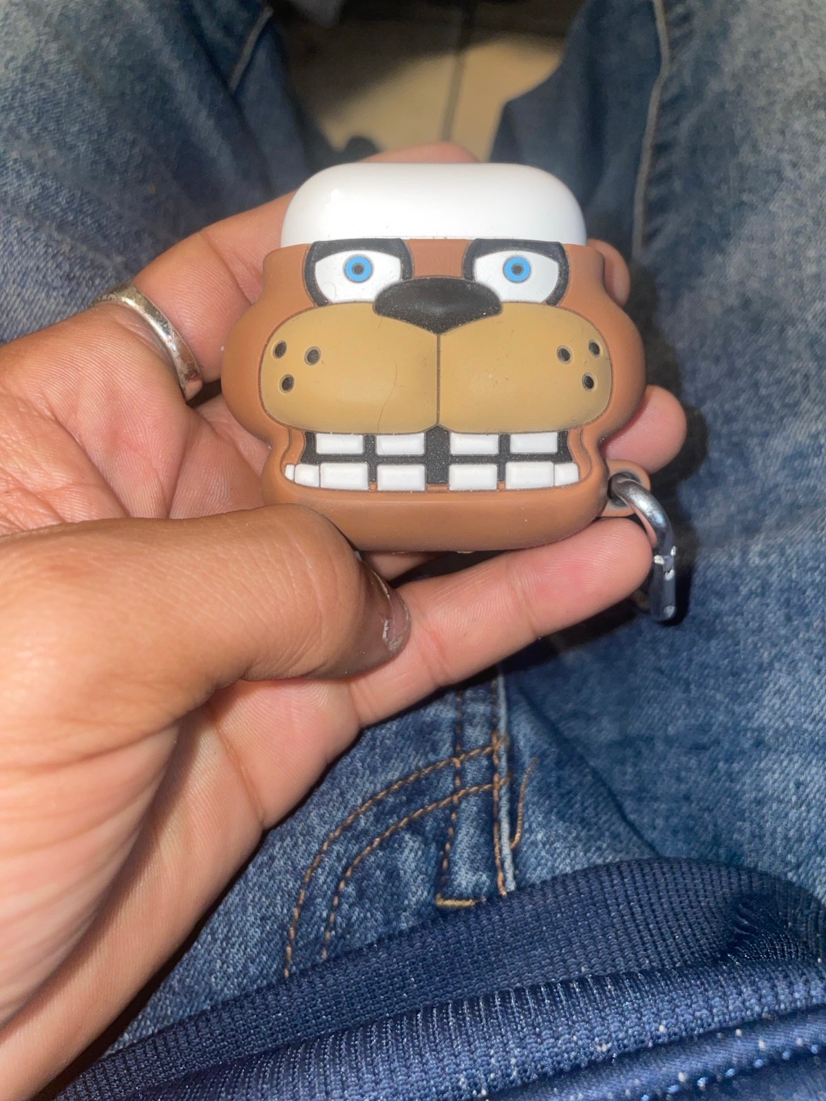 First Generation AirPods W/ Freddy From Five Nights At Freddy’s Case