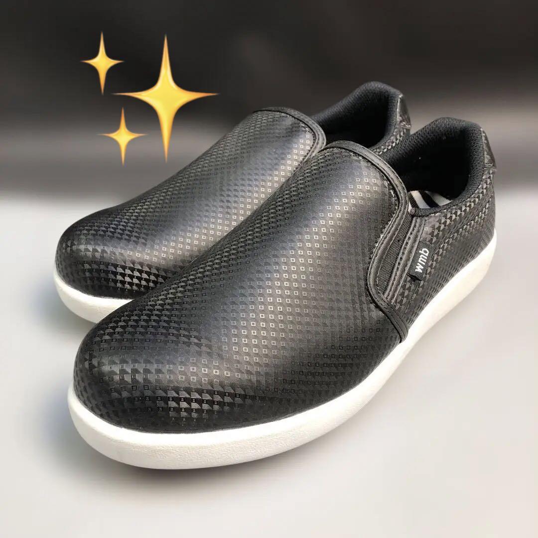 Workman wmb cb400 Men's Slip-on Shoes, 26.5cm, Black