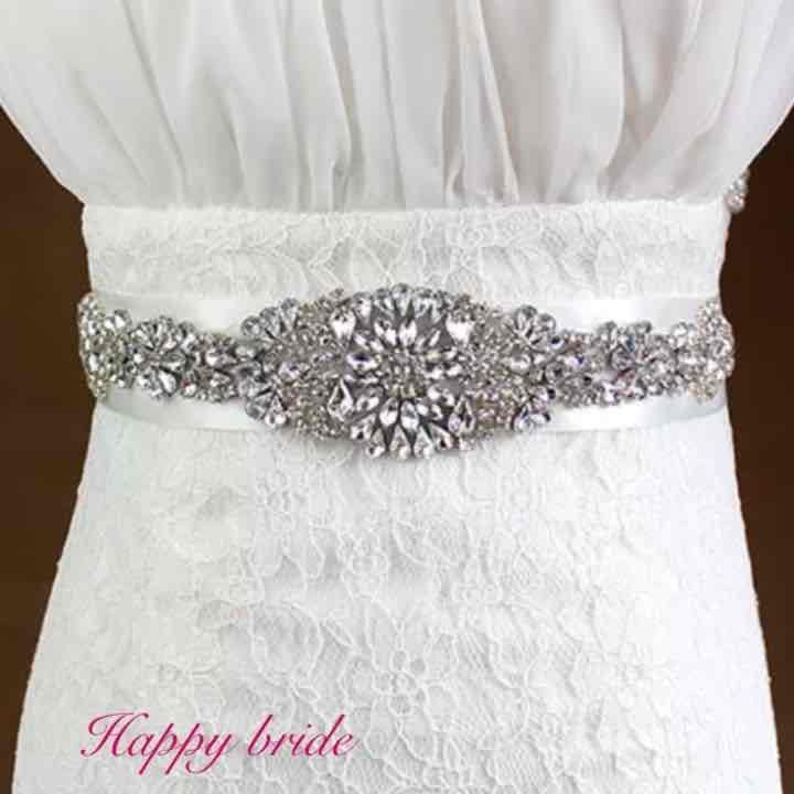 Gorgeous Rhinestone Crystal Sash Belt