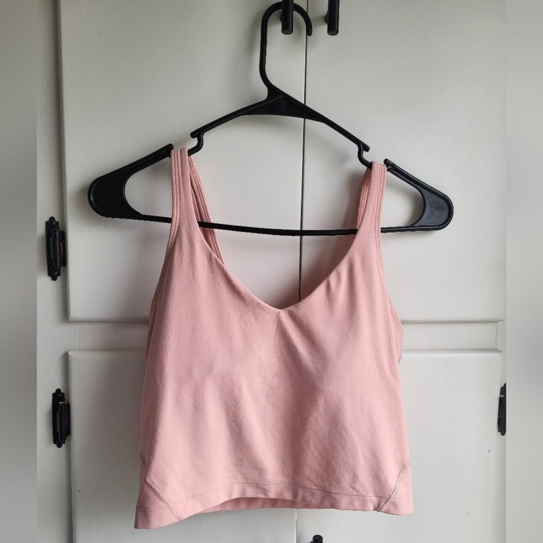 Lululemon Align Tank Pink Puff Activewear Size 6