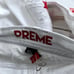 Preme NWOT White Graphic Jean Shorts Men 32