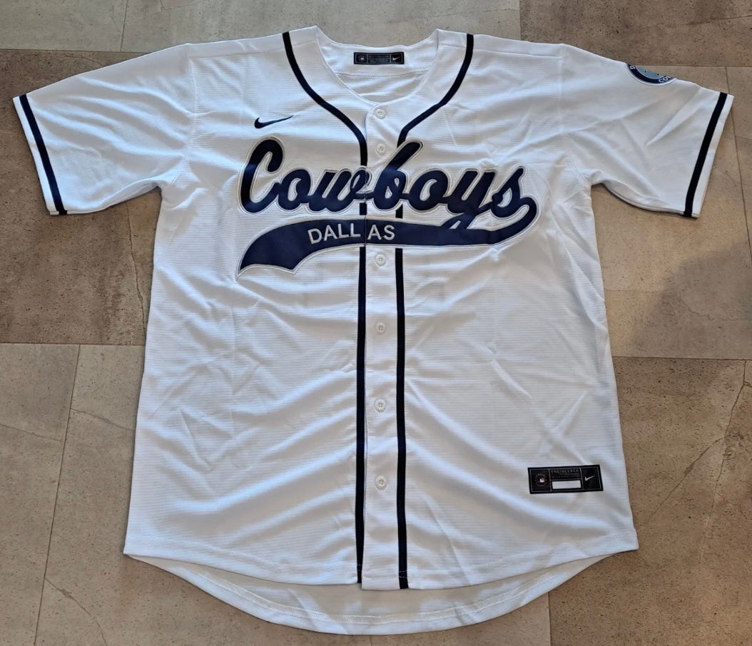 Nike Micah Parsons STITCHED Dallas Cowboys MLB Baseball Jersey Men’s Small NWT