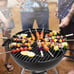 Charcoal BBQ 22-Inch Grill Black Premium Outdoor Patio Backyard Camping