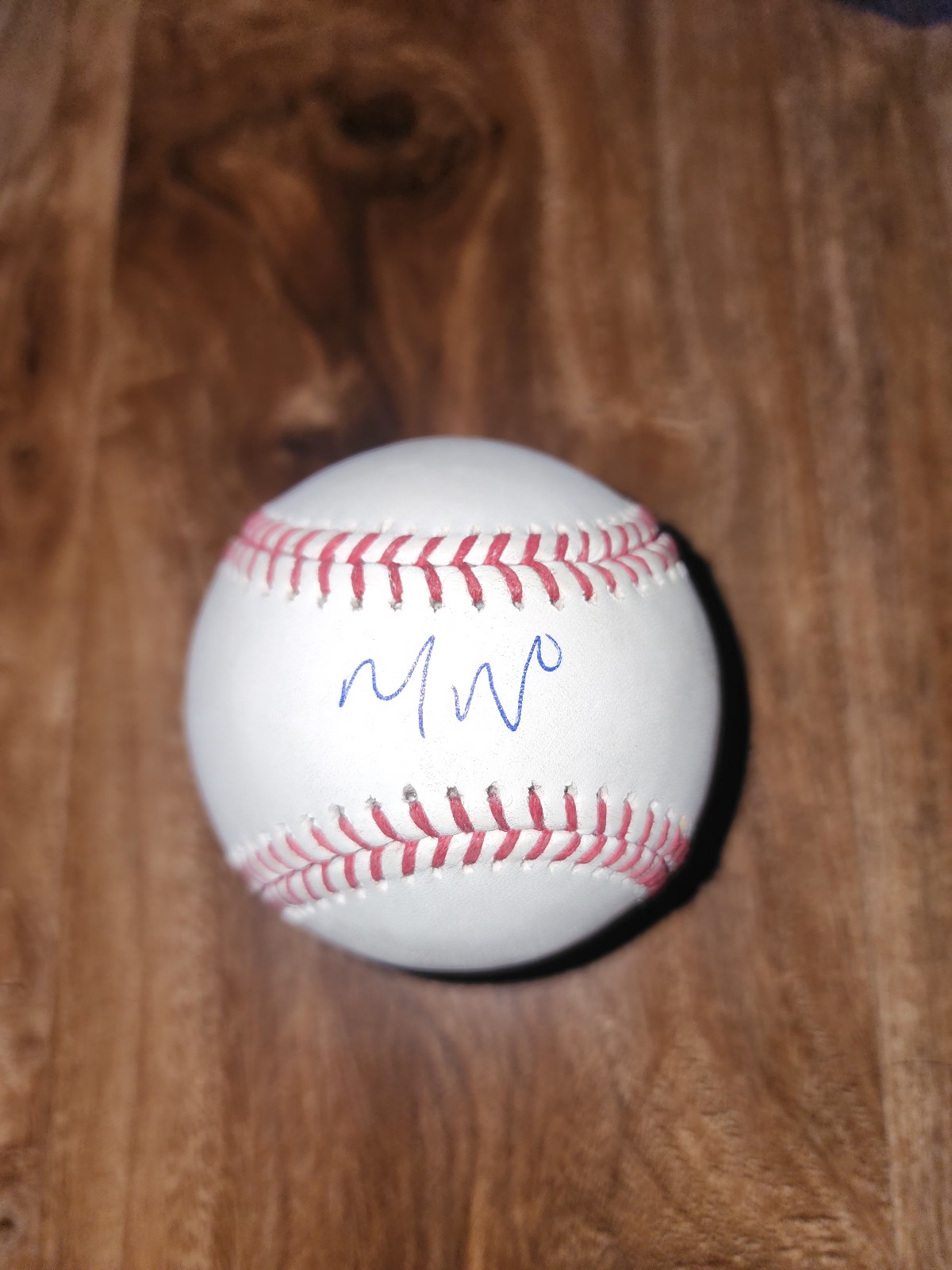 Masyn Winn signed baseball