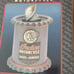 Vintage Rare Indian Motorcycle Large Tin-Ceramic Container New in the box