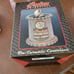 Vintage Rare Indian Motorcycle Large Tin-Ceramic Container New in the box