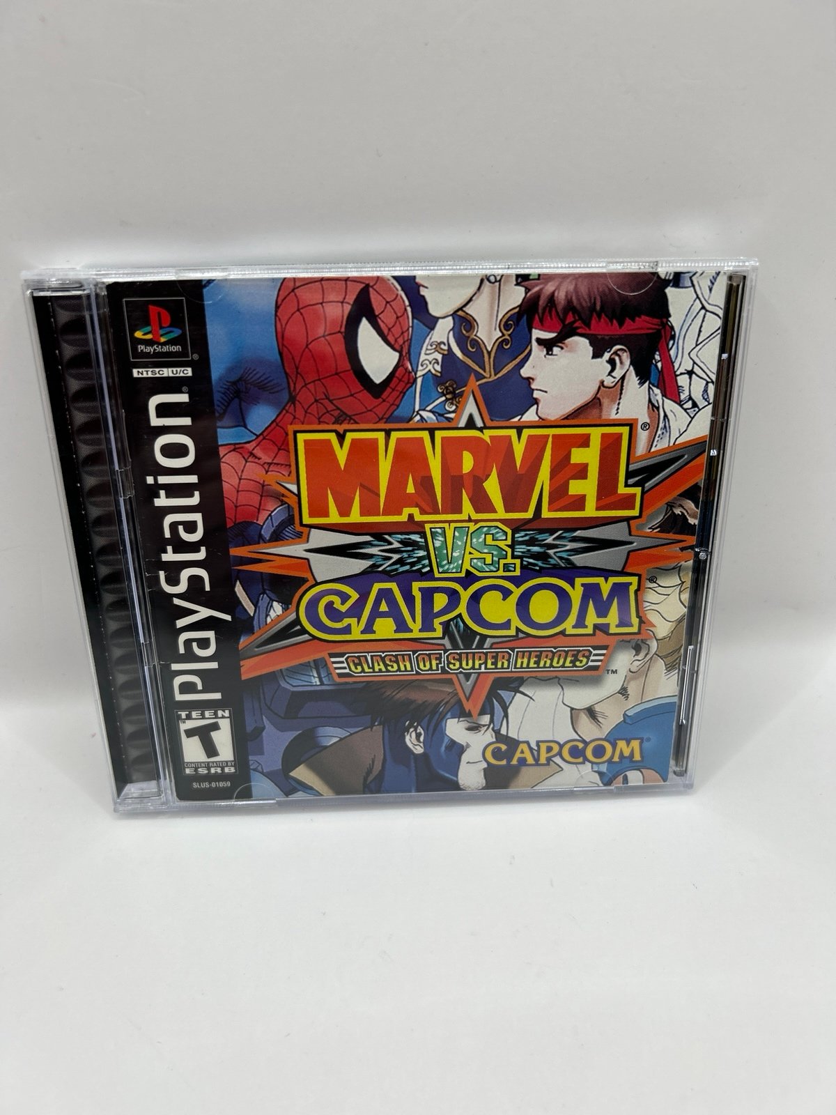 Marvel Vs Capcom PS1 Playstation 1 CIB Complete Tested works